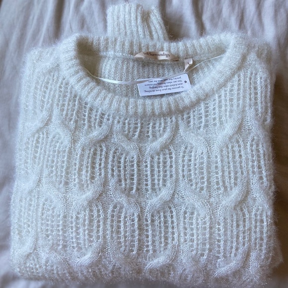 Soft Surroundings Sweaters - Soft surroundings sweater ivory size L large retail $89 NWT new